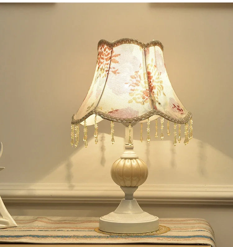 European Style Bedside Lamp Touch, Simple, Modern, Romantic Retro  Bedside Lamp