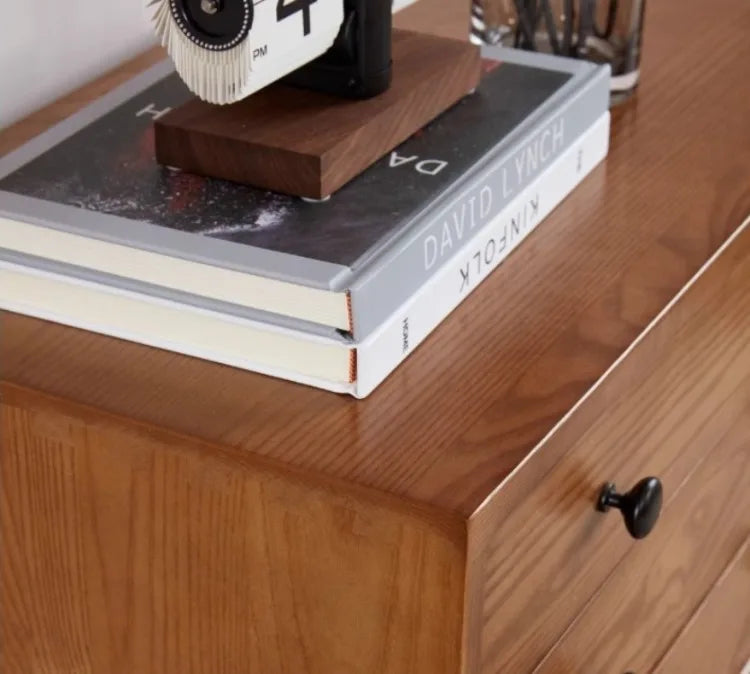 Wooden Bedside Tables Multifunction Nightstands Modern Storage