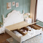 Bed Modern Unique Luxury Style Beds Princess wStorage