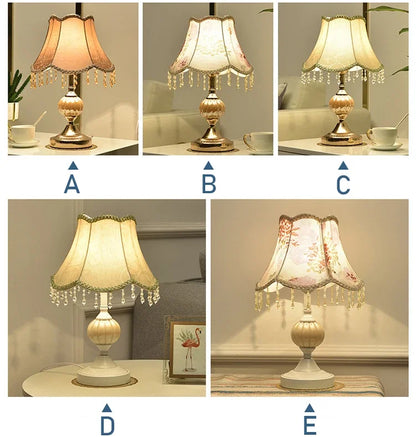 European Style Bedside Lamp Touch, Simple, Modern, Romantic Retro  Bedside Lamp