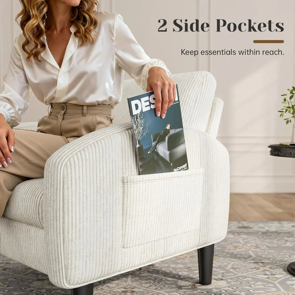 Accent Chair, Mid Century Modern, Customized