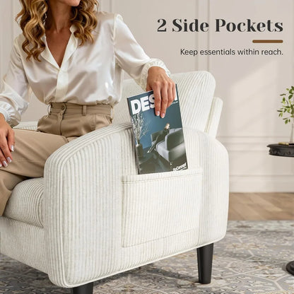 Accent Chair, Mid Century Modern, Customized