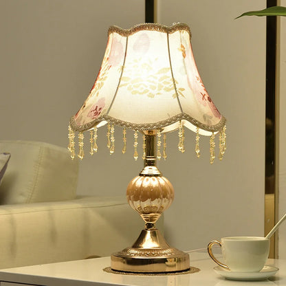 European Style Bedside Lamp Touch, Simple, Modern, Romantic Retro  Bedside Lamp