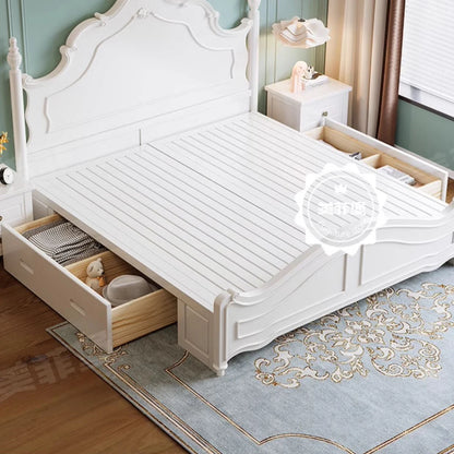 Bed Modern Unique Luxury Style Beds Princess wStorage
