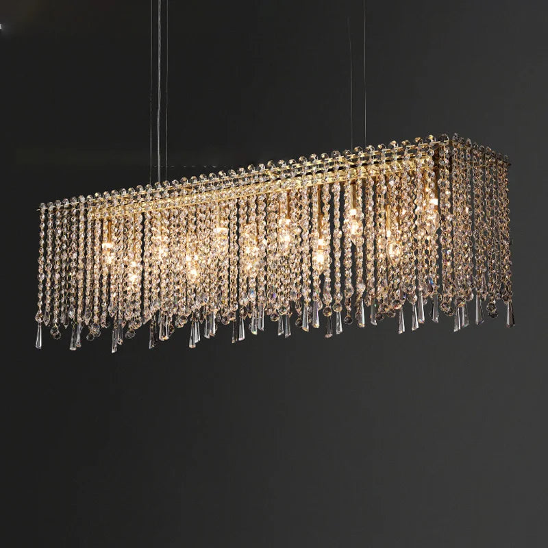 Luxury Crystal Chandeliers Living Room Lights Dining Table Light Chandelier