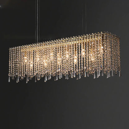 Luxury Crystal Chandeliers Living Room Lights Dining Table Light Chandelier