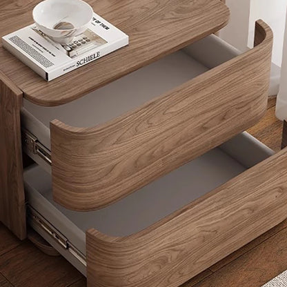 Modern Minimalist Bedside Table Storage Luxury