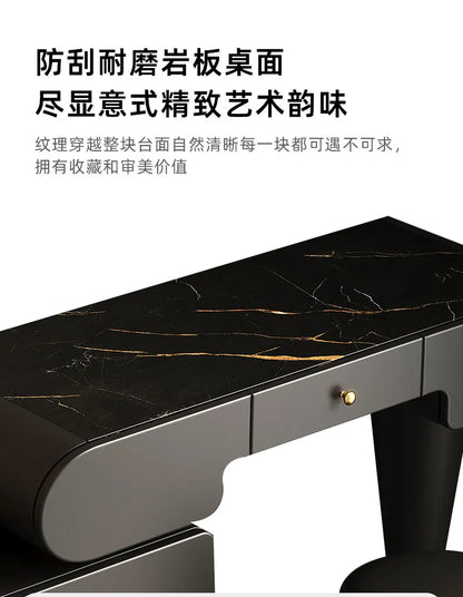 Bedroom Dressing Table Dresser Makeup Mirror Storage Cabinet Light, Luxury Premium Vanity Desk Toiletries Table