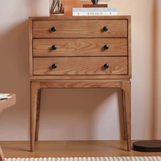 Wooden Bedside Tables Multifunction Nightstands Modern Storage