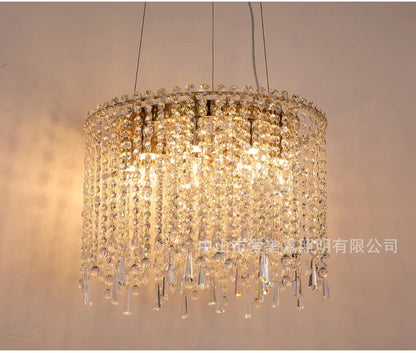 Luxury Crystal Chandeliers Living Room Lights Dining Table Light Chandelier