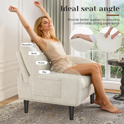 Accent Chair, Mid Century Modern, Customized