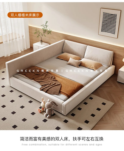 Modern Luxury Frame Rail Multifunctional Bed King Size Headboard