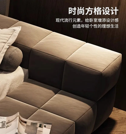 Bedroom Unique Bed Aesthetic Modern Double Bed Luxury Sleeping