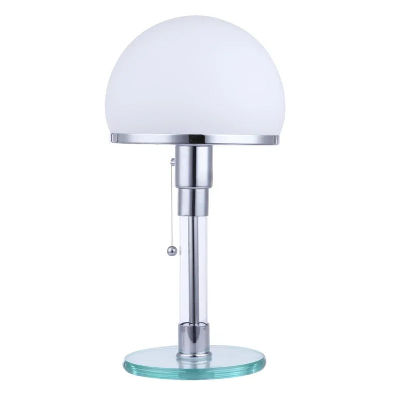 White Table Lamp Danish Designer Nordic Bedside, Living Room