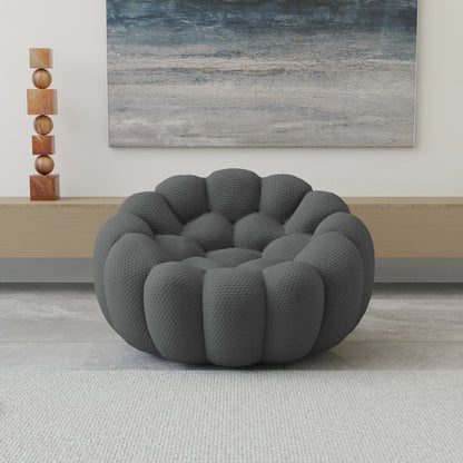 Sdorens 49'' Oversized Boneless Bubble Couch ,Football-Shaped, No Assembly Required