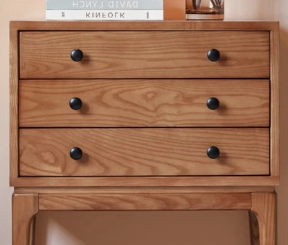Wooden Bedside Tables Multifunction Nightstands Modern Storage