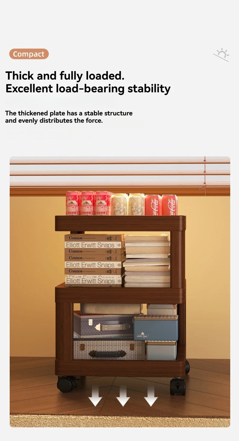 Modern Small Table Bedroom Shelf Sofa Side Side Storage Cabinet  Nightstand