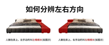 Bedroom Unique Bed Aesthetic Modern Double Bed Luxury Sleeping