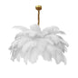 Modern Feather Pendant Light Nordic Chandelier Ceiling Lamp for Living Room Bedroom Light Fixture