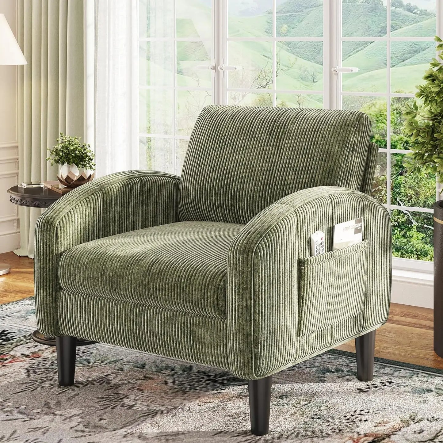 Accent Chair, Mid Century Modern, Customized