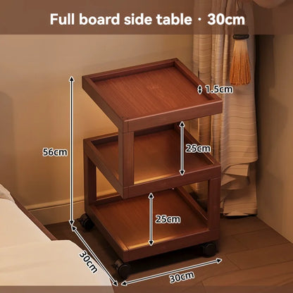 Modern Small Table Bedroom Shelf Sofa Side Side Storage Cabinet  Nightstand