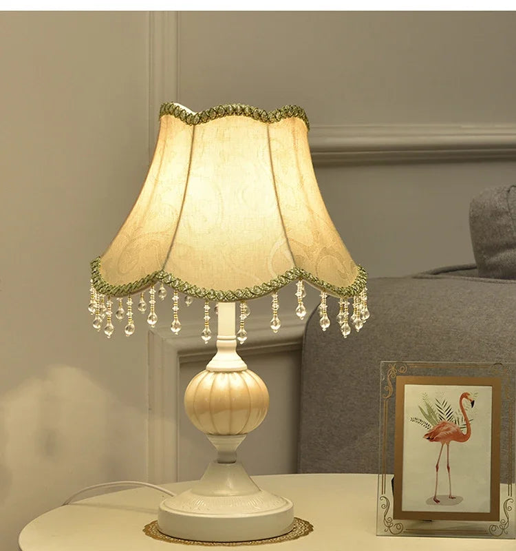 European Style Bedside Lamp Touch, Simple, Modern, Romantic Retro  Bedside Lamp