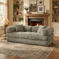 Queen Size 79' Convertible Couch 4-in-1 Folding Corduroy Futon Bed