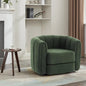 Swivel Set of 2 Comfy Upholstered Barrel Armchair Customized