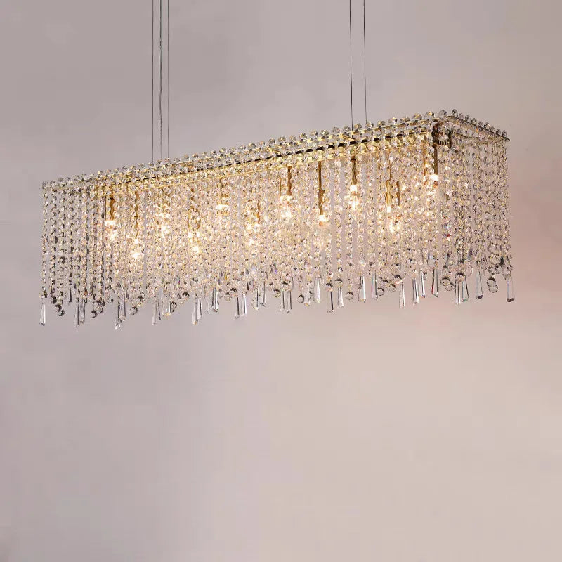 Luxury Crystal Chandeliers Living Room Lights Dining Table Light Chandelier