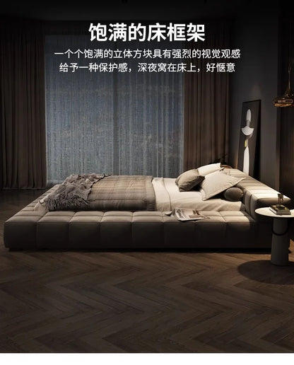 Bedroom Unique Bed Aesthetic Modern Double Bed Luxury Sleeping
