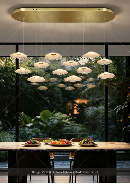 Ceiling Pendant Lamp Glass Suspension Light Dining Table, Kitchen Island bar, Pendant Light for Dining Room