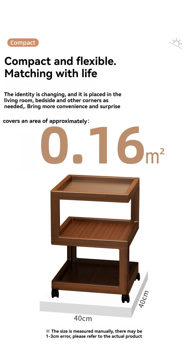 Modern Small Table Bedroom Shelf Sofa Side Side Storage Cabinet  Nightstand