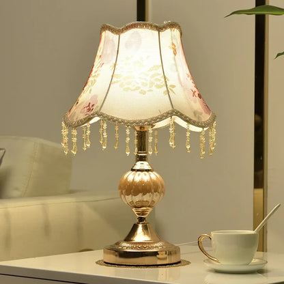 European Style Bedside Lamp Touch, Simple, Modern, Romantic Retro  Bedside Lamp