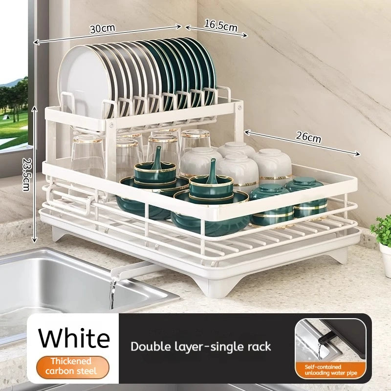 Stainless Steel Dish Drying Rack Adjustable