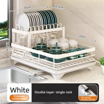 Stainless Steel Dish Drying Rack Adjustable