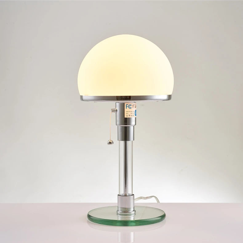 White Table Lamp Danish Designer Nordic Bedside, Living Room