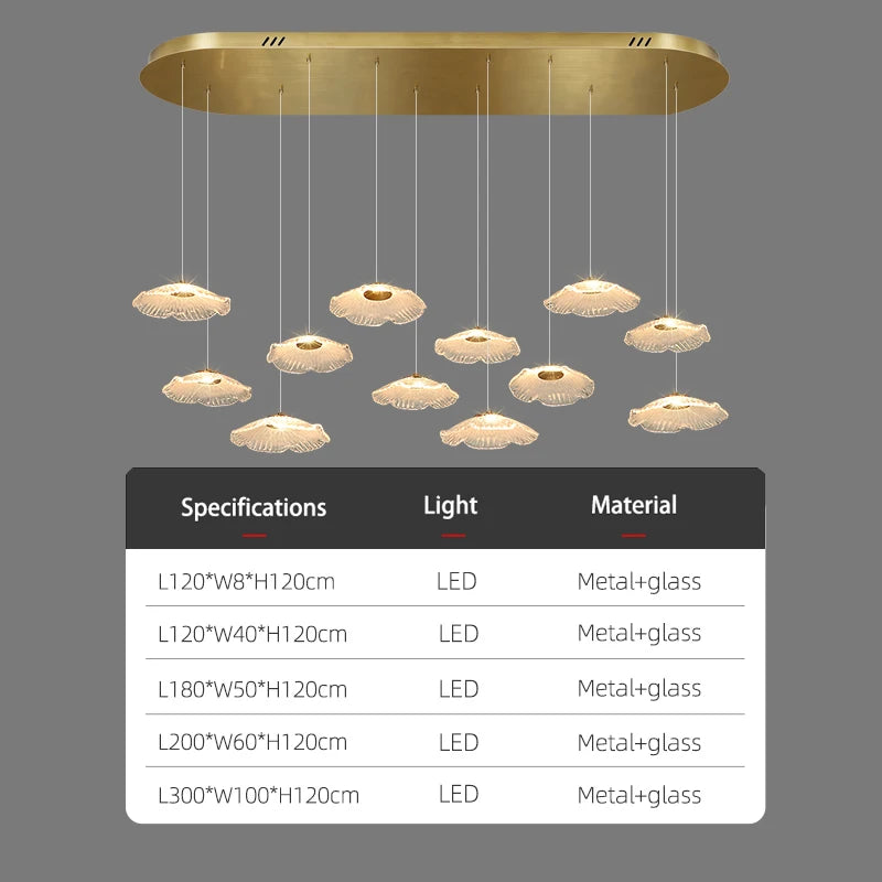 Ceiling Pendant Lamp Glass Suspension Light Dining Table, Kitchen Island bar, Pendant Light for Dining Room