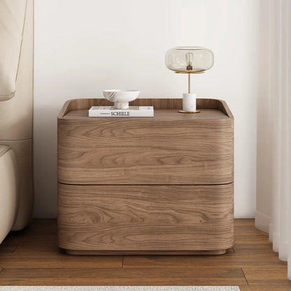 Modern Minimalist Bedside Table Storage Luxury