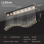 Suspension Lighting Living Room Pendant Lamp for Kitchen Over the Table Crystal Chandelier Pendants