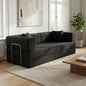 Queen Size 79' Convertible Couch 4-in-1 Folding Corduroy Futon Bed