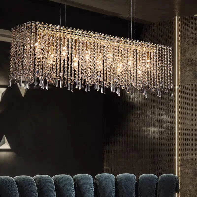 Luxury Crystal Chandeliers Living Room Lights Dining Table Light Chandelier