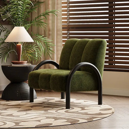 Living Room Armchair,, Chenille Fabric