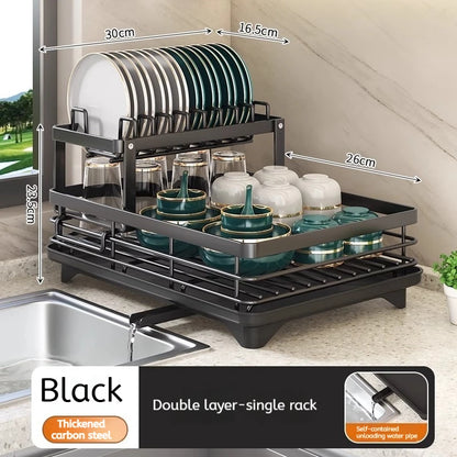 Stainless Steel Dish Drying Rack Adjustable