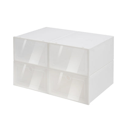 20PCS/24PCS Foldable Flip Clear Shoe Case Home Organizer 33*23*14cm