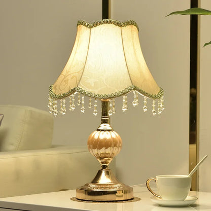 European Style Bedside Lamp Touch, Simple, Modern, Romantic Retro  Bedside Lamp