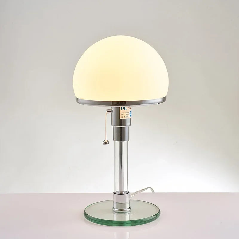 White Table Lamp Danish Designer Nordic Bedside, Living Room
