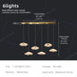 Ceiling Pendant Lamp Glass Suspension Light Dining Table, Kitchen Island bar, Pendant Light for Dining Room