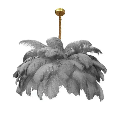 Modern Feather Pendant Light Nordic Chandelier Ceiling Lamp for Living Room Bedroom Light Fixture