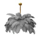 Modern Feather Pendant Light Nordic Chandelier Ceiling Lamp for Living Room Bedroom Light Fixture