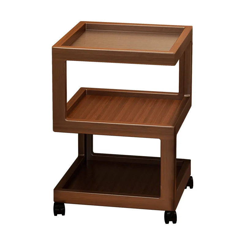 Modern Small Table Bedroom Shelf Sofa Side Side Storage Cabinet  Nightstand